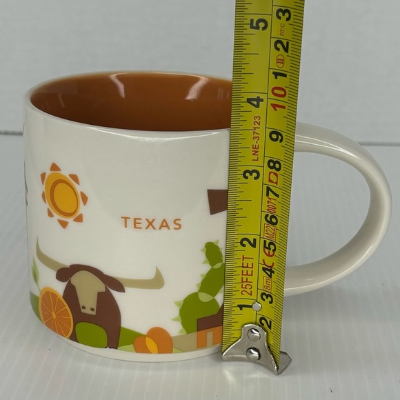 Starbucks TEXAS 14oz YOU ARE HERE Cup Collection Series Coffee Tea Mug Cup - Picture 6 of 8